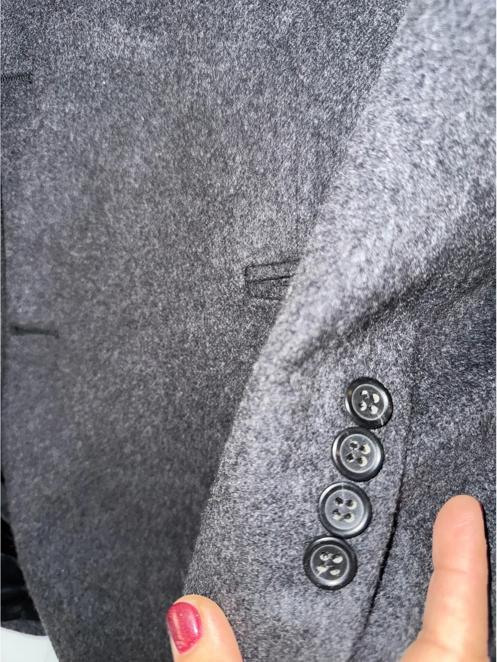 Brooks Brothers Pure Cashmere Gray Blazer Jacket
